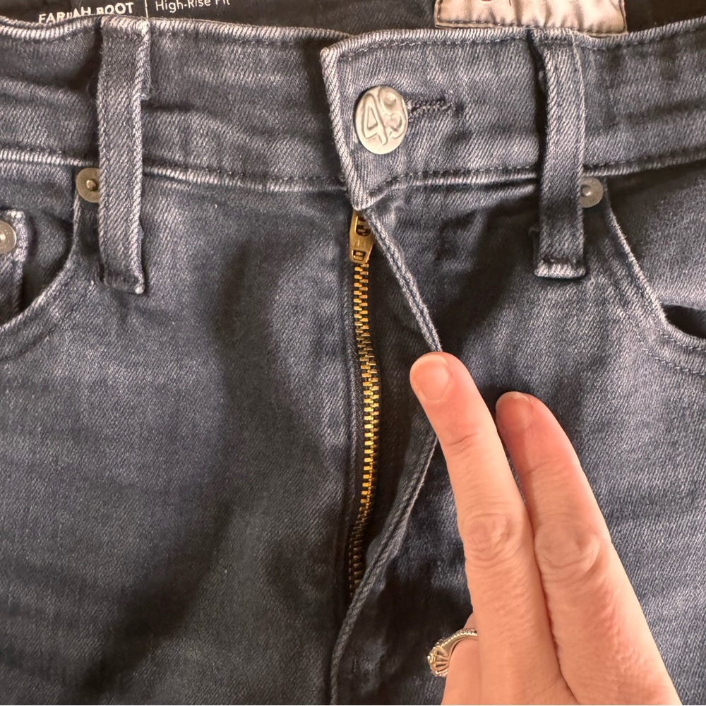 AG Adriano Goldschmied Women's Farrah Boot Jeans in "4 Years Discord" Size 27 - Picture 15 of 15
